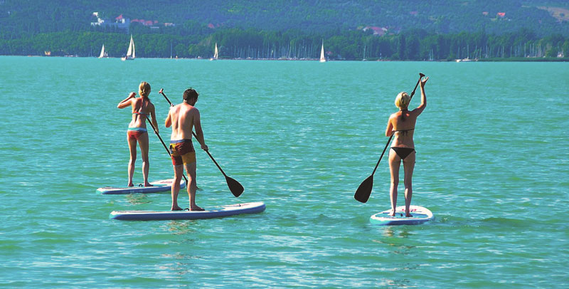 Paddle gonflable pour débutant