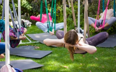 Yoga en apesanteur : Renforcer les muscles en douceur tout en se relaxant