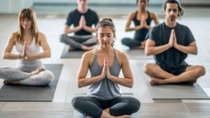 Méditation en cours