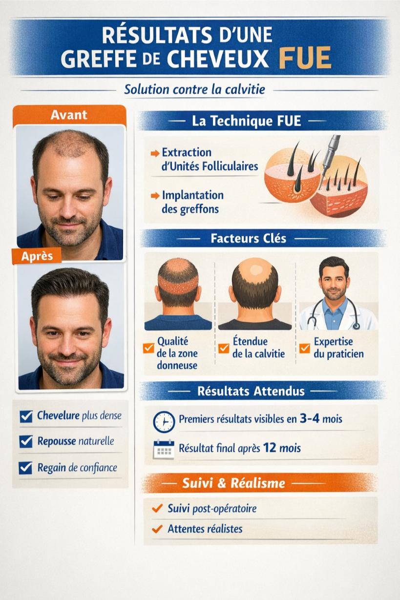 resultat greffe cheveux fue